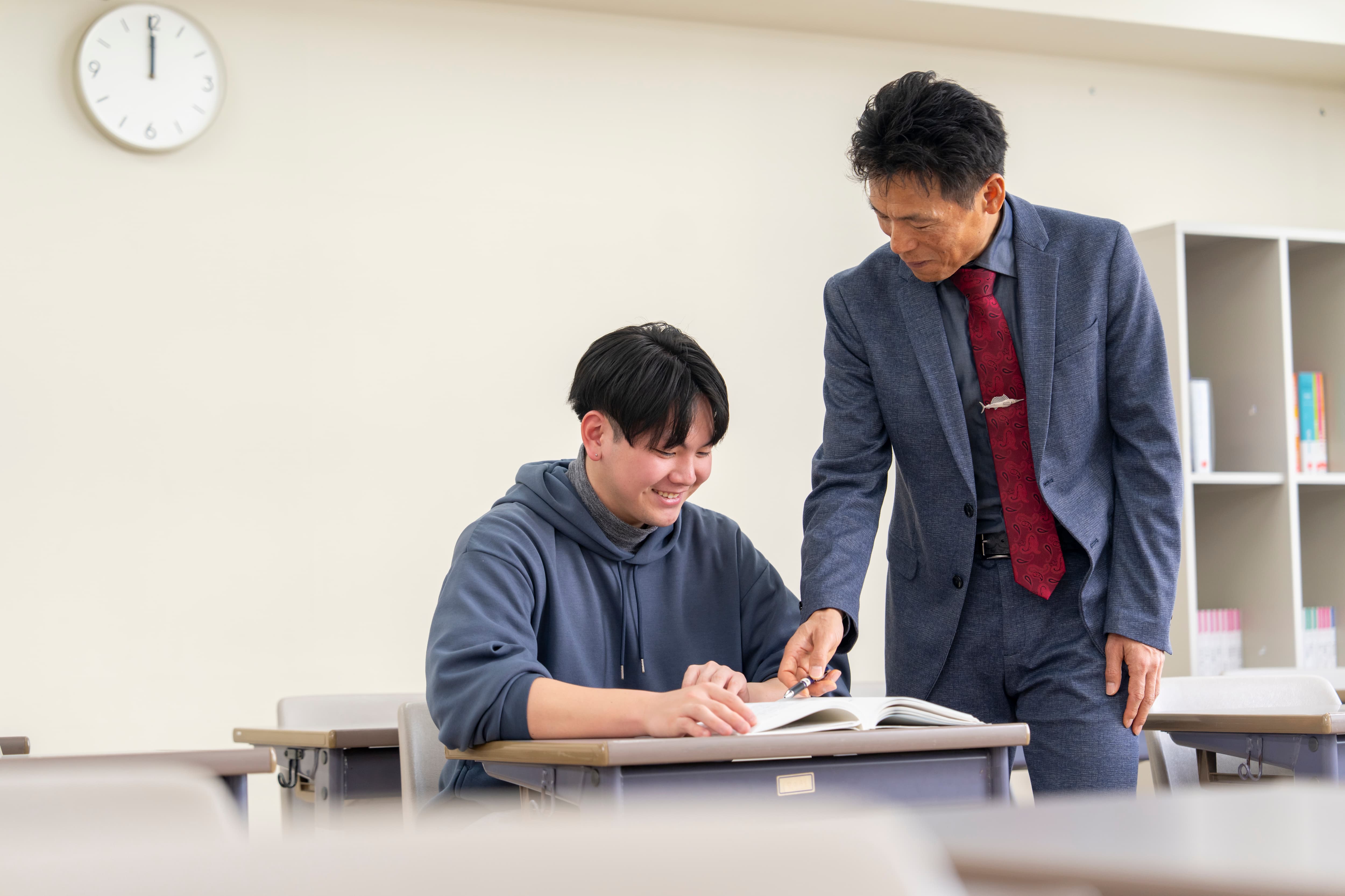 一人ひとりを手厚くサポート