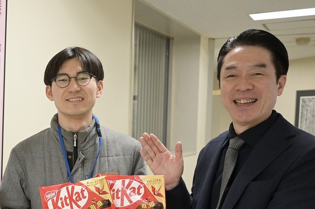 【東洋ブログ 大希のつぶやき】卒業生来校 ドラゴンが来てくれた！