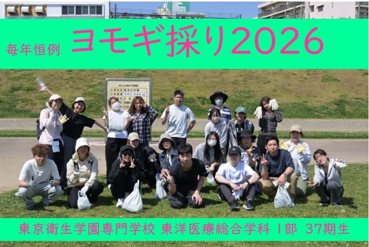 【東洋ブログ 大希のつぶやき】ヨモギ採り2026